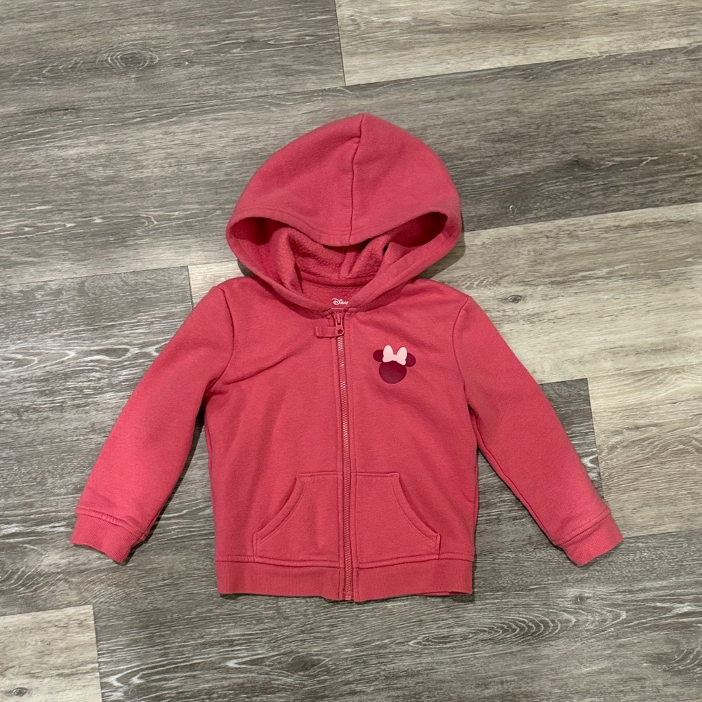 Disney jumping beans girls toddler 3T Minnie Mouse Hoodie